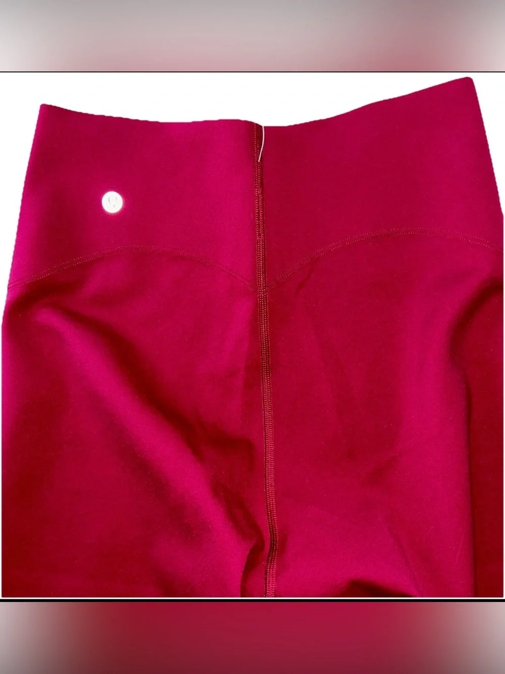 NWT*LULULEMON*SIZE 6*GLOW UP HI RISE 25” LENGTH TIGHT*AUTHENTIC*MAGENTA SPARK